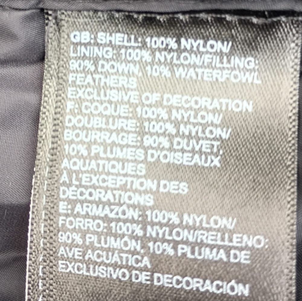 The North Face 700 Down Fill 1996 Retro Nupts Puffer Jacket sz SP - Picture 10 of 11